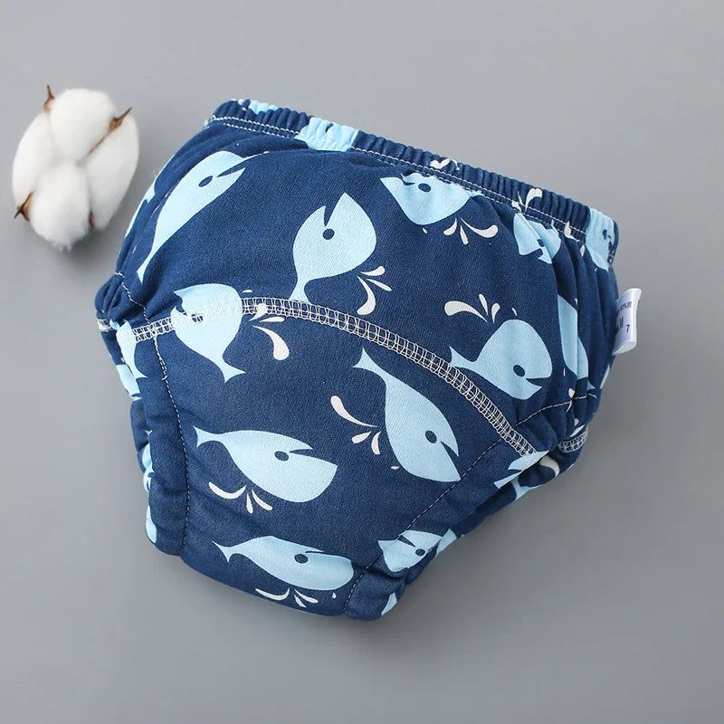 Cotton Toddler Training Pants (Reusable, Pack of Options)