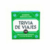 Box of a trivia game titled Trivia de Viajes with 50 questions about world geography and culture.