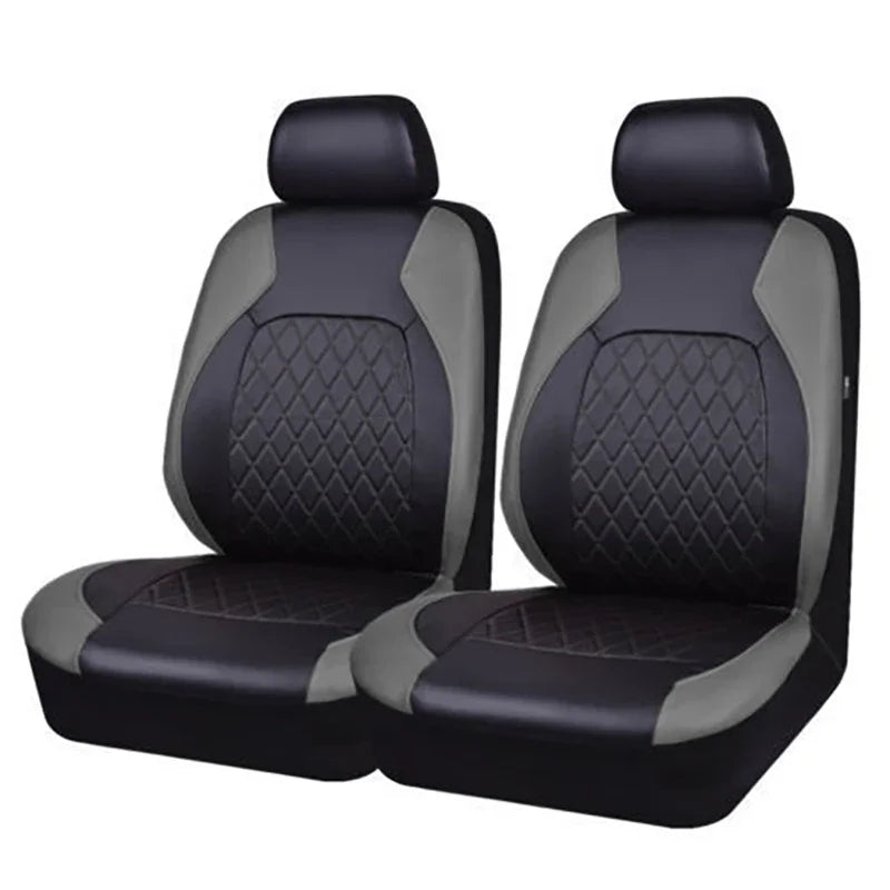 Premium PU Leather Car Seat Cover Set – Full Protection for Sedans, SUVs & Trucks