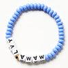 Bracelet de perles d'abaque personnalisé