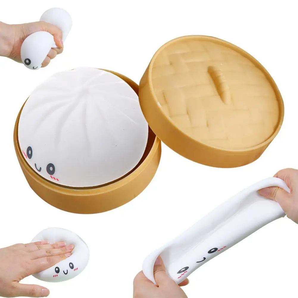 Jouet anti-stress Char Siu Bao réaliste