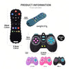 2-Piece Baby Teether Set – Silicone Remote & Game Controller