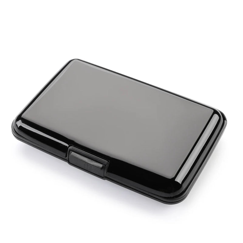 Slim RFID-Blocking Aluminum Card Holder