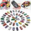 48-Piece Die-Cast Racing Car Set with Storage Case