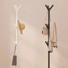 Vertical Tree Branch Coat Rack with 3 Hooks