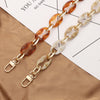 Acrylic Resin Bag Chain Strap in Fishbone Design