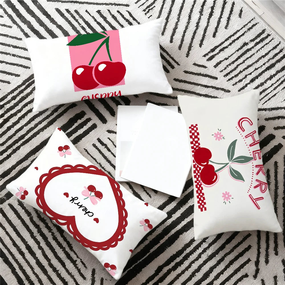 Chibi Cartoon Character Cushion Cover – Double-Sided Print