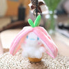 Kawaii Fruit Bunny Plush Toy - Cute Carrot & Strawberry Design