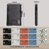Slim RFID-Blocking Wallet with Money Clip and ID Window