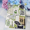 Cartoon Bow Design Insert Cards for Transparent Tablet Cases