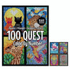 Color by Numbers Coloring Book for Adults with Dual-Head Pens