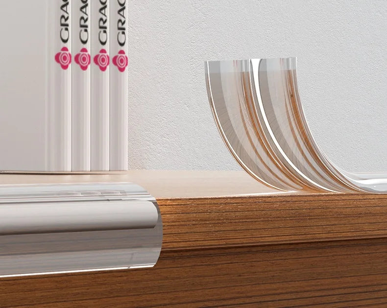 Transparent PVC Safety Strips for Furniture & Table Edges