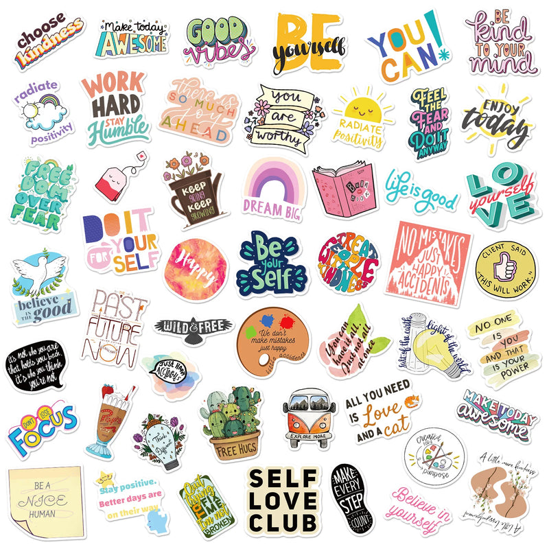 Motivational Vinyl Sticker Pack