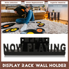 Wall-Mounted Vinyl Record Display Shelf