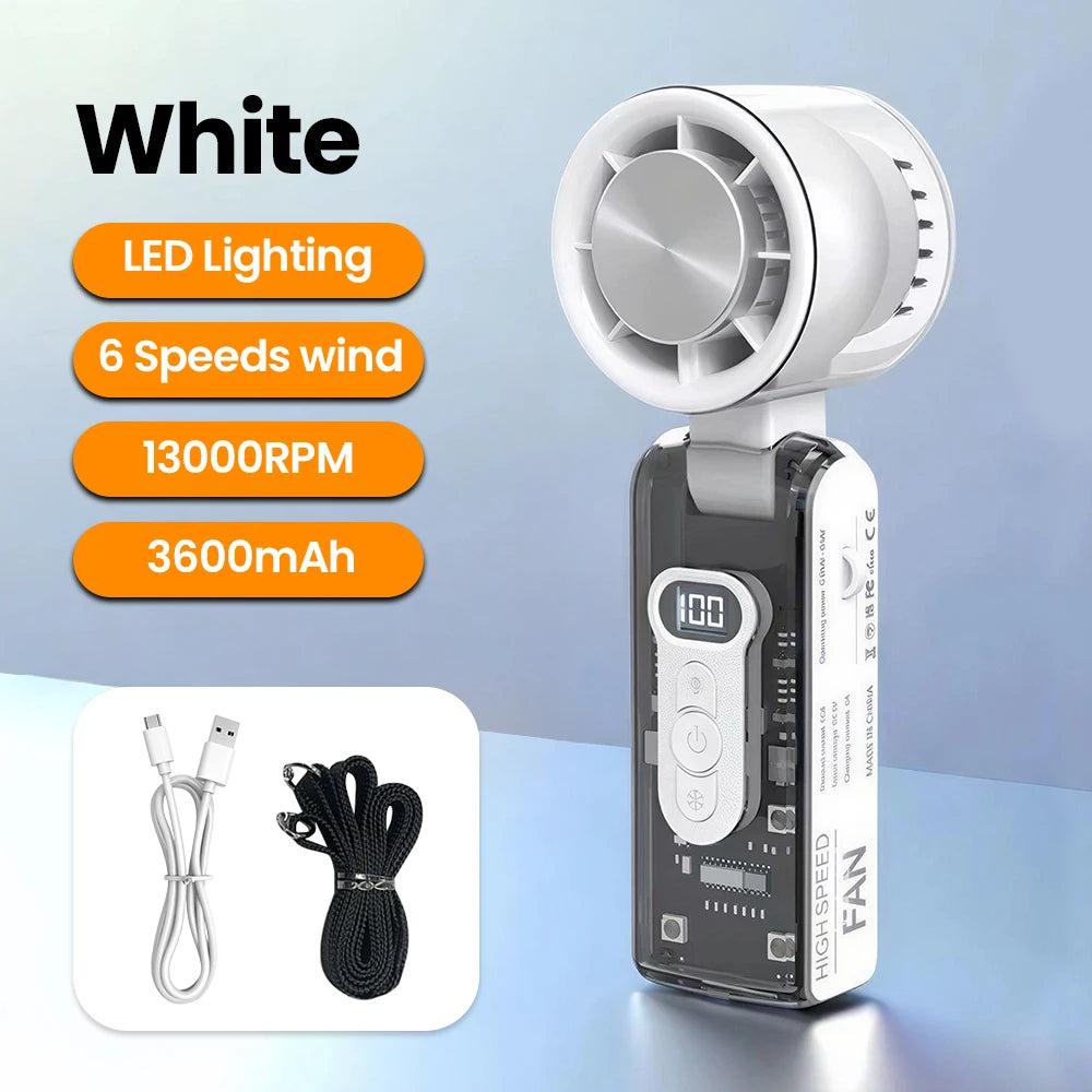 Portable Rechargeable Cooling Fan