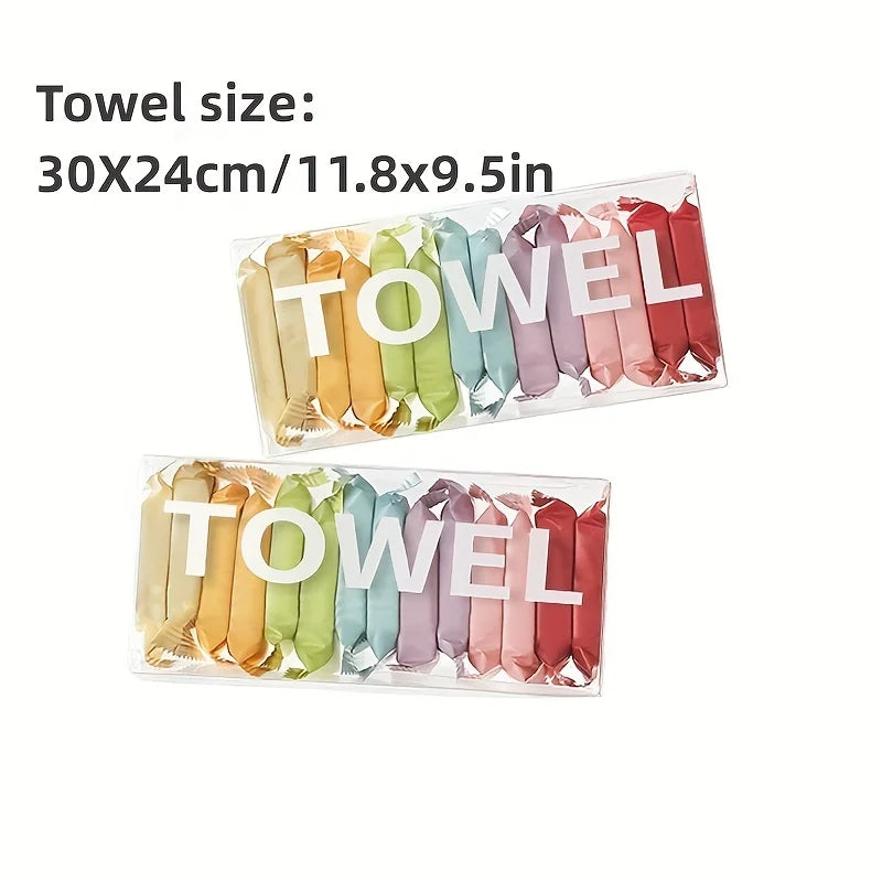 Compressed Disposable Face Towels for Travel and Skincare