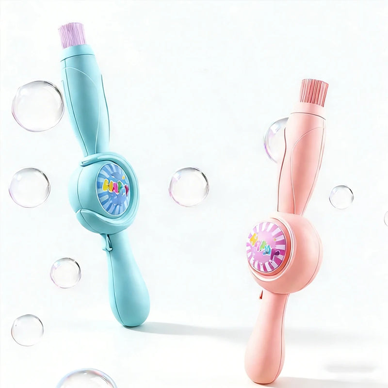 Interactive Smoke Bubble Wand with LED Lights