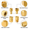 A set of M22-15mm male and female adapters and 3/8" quick connect socket and plug for pressure washers.
