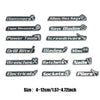 Étiquettes Magnétiques Réutilisables pour Outils (Lot de 15)