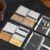 Slim Metal Cigarette Case – Durable & Portable Smoker's Holder