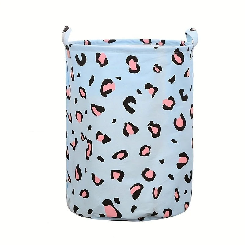 Foldable Fabric Laundry Basket with Handles