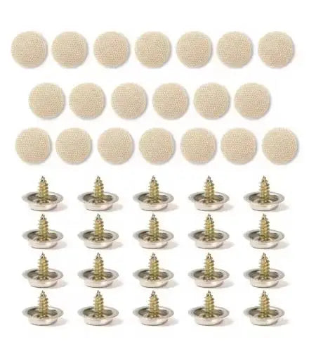 Car Headliner Repair Fastener Kit – Universal Snap Rivets for Interior Ceiling & Fabric Fixing