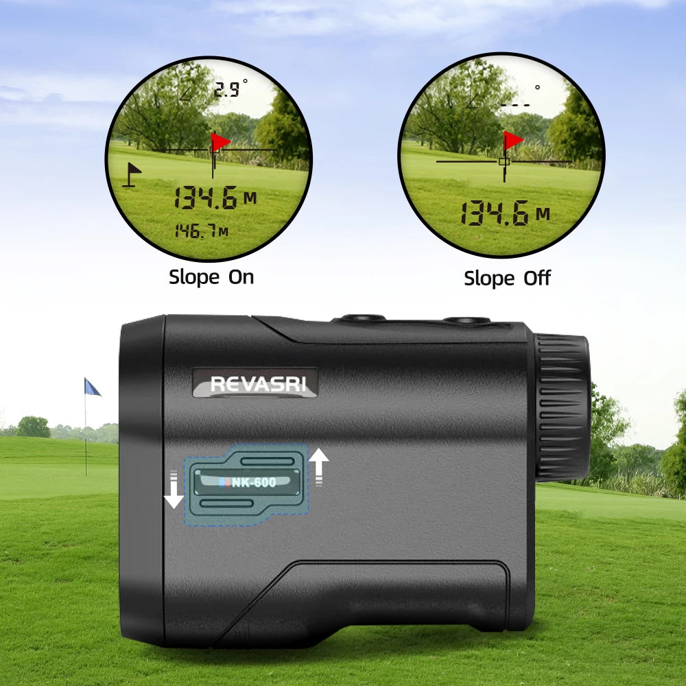 Precision Golf Laser Rangefinder with Slope Compensation
