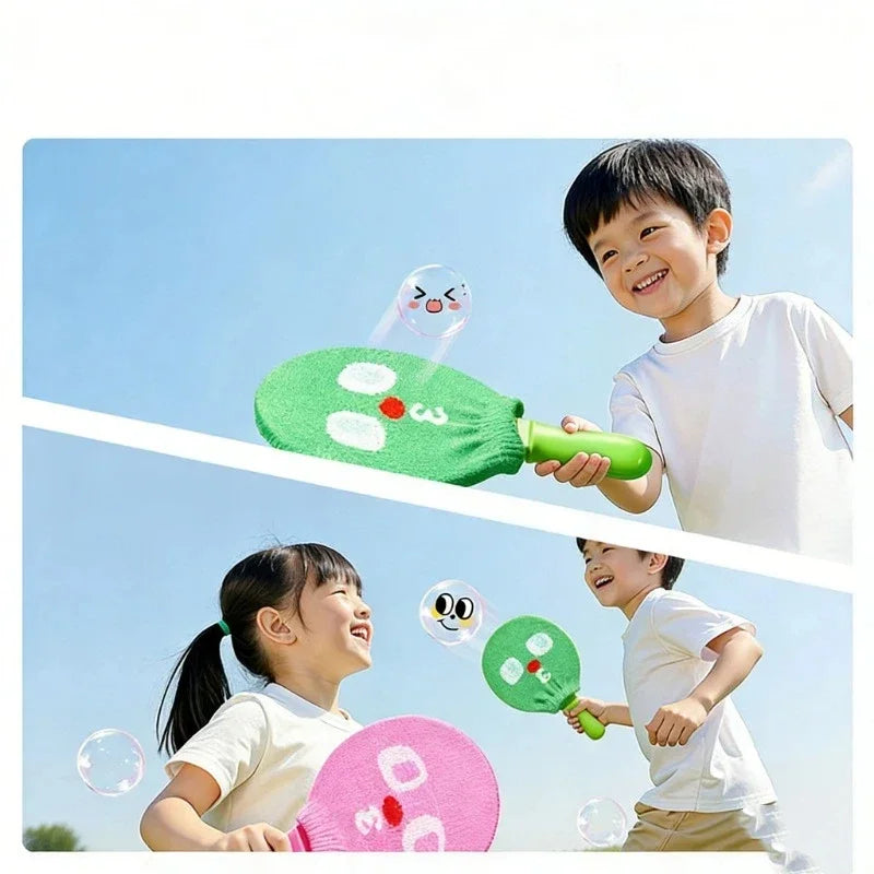 Magic Bubble Wand Toy with Flipping Stick