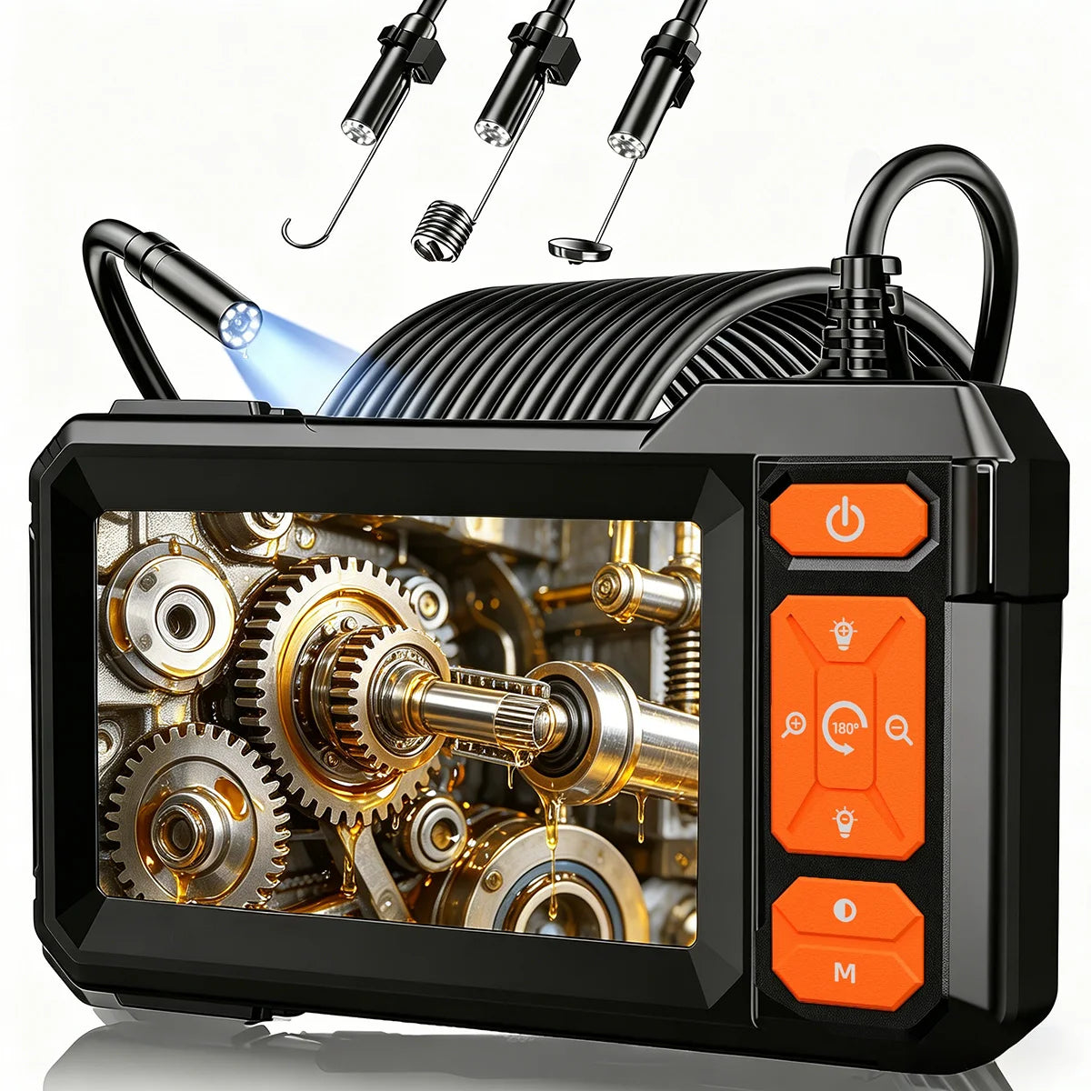 HD 1080P Wireless Inspection Camera with 4.3" IPS Screen