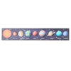 A wooden solar system puzzle featuring planets like the Sun, Mercury, Venus, Earth, Mars, Jupiter, Saturn, Uranus, and Neptun