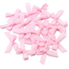 Satin Ribbon Bows for Crafts and DIY Projects (50-Pack)