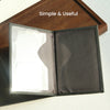 World Map Passport Holder with Card Slots