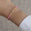 Bracelet à Charme de Lettre Ajustable