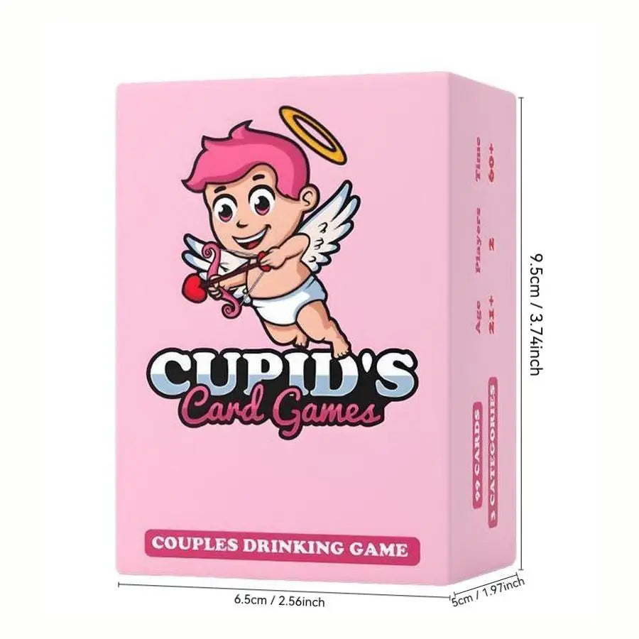 Cupid Card Game for Couples — Fun Adult Drinking Game for Date Nights