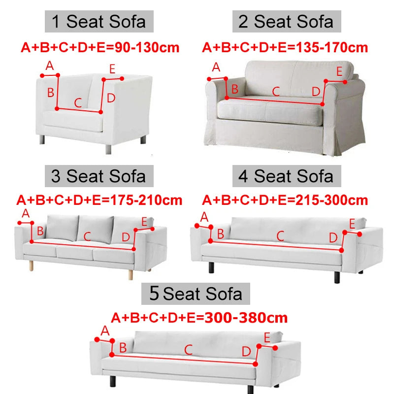 Thick Jacquard Elastic Sofa Cover