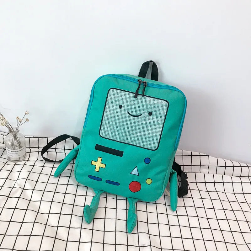 3D Cartoon Robot Backpack for Kids and Students