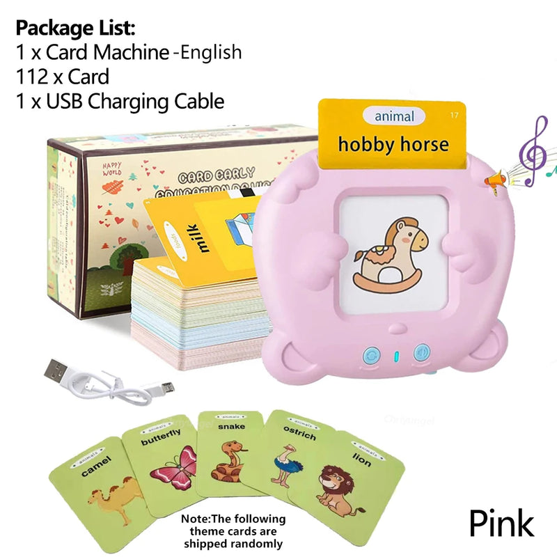 Interactive Talking Flashcard Reader for Kids