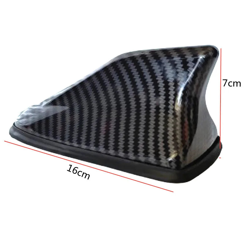 Carbon Fiber Look Shark Fin Car Antenna