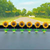 Swaying Sunflower Dashboard Ornament