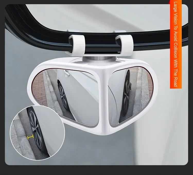 360° Adjustable Car Blind Spot Mirrors (Pair)