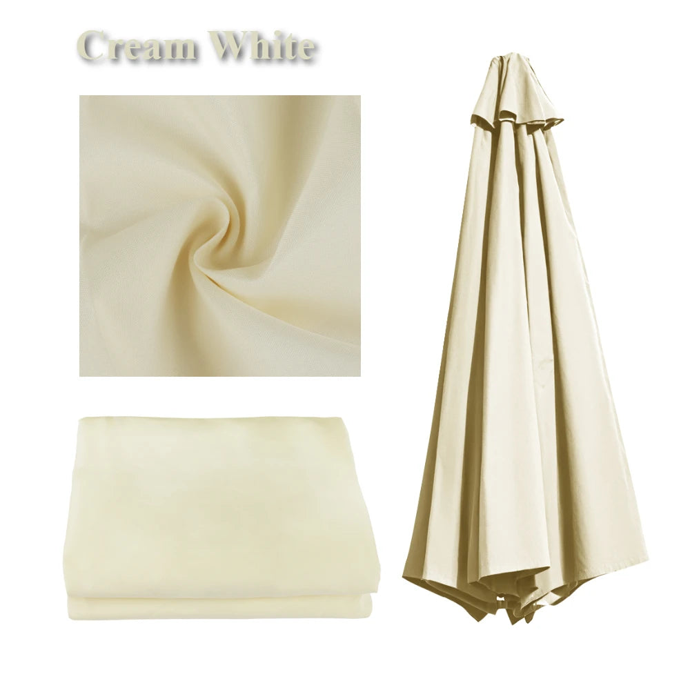 Waterproof Replacement Patio Umbrella Canopy