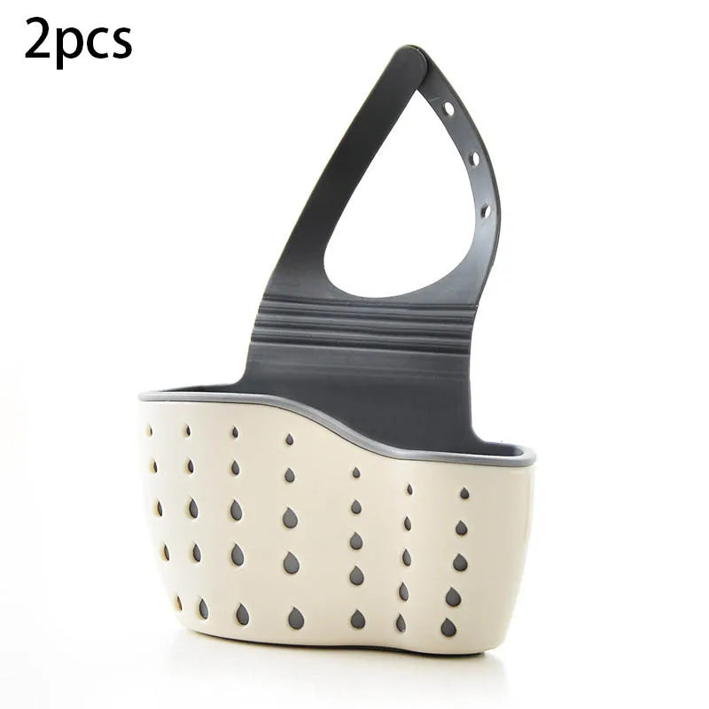 Adjustable Rubber Sink Hanging Basket