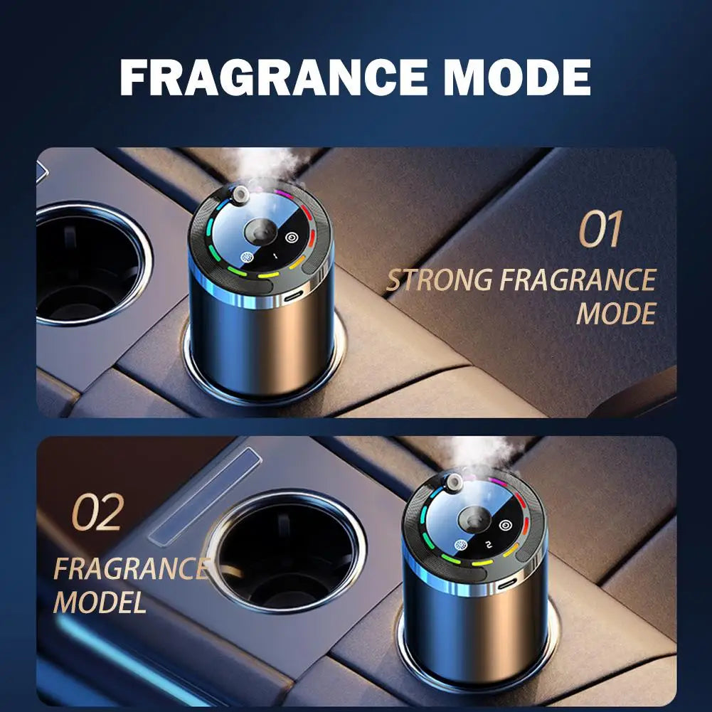 Car Aroma Diffuser & Humidifier with 5 Mist Modes