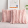 Plush Faux Fur Square Cushion Cover