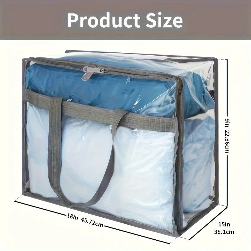 Clear Textile Storage Bag