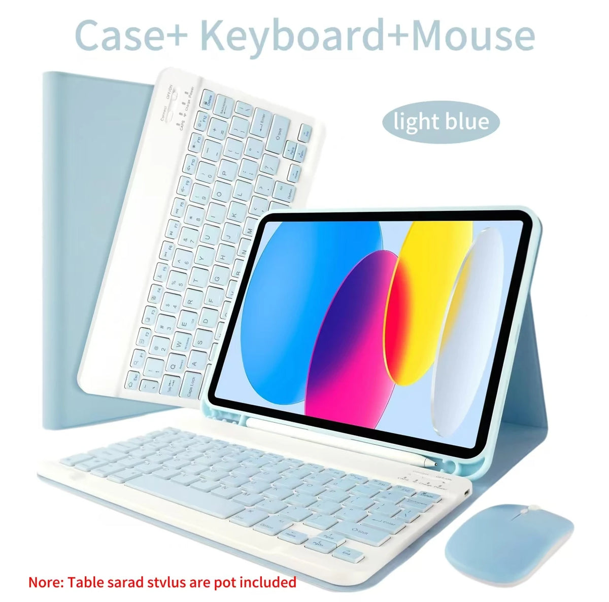 iPad Keyboard Case with Removable Cover