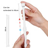 Adjustable Telescopic Curtain Rod with Spring-Loaded Ends