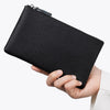 Genuine Leather Wristlet Clutch Wallet with Phone Pocket