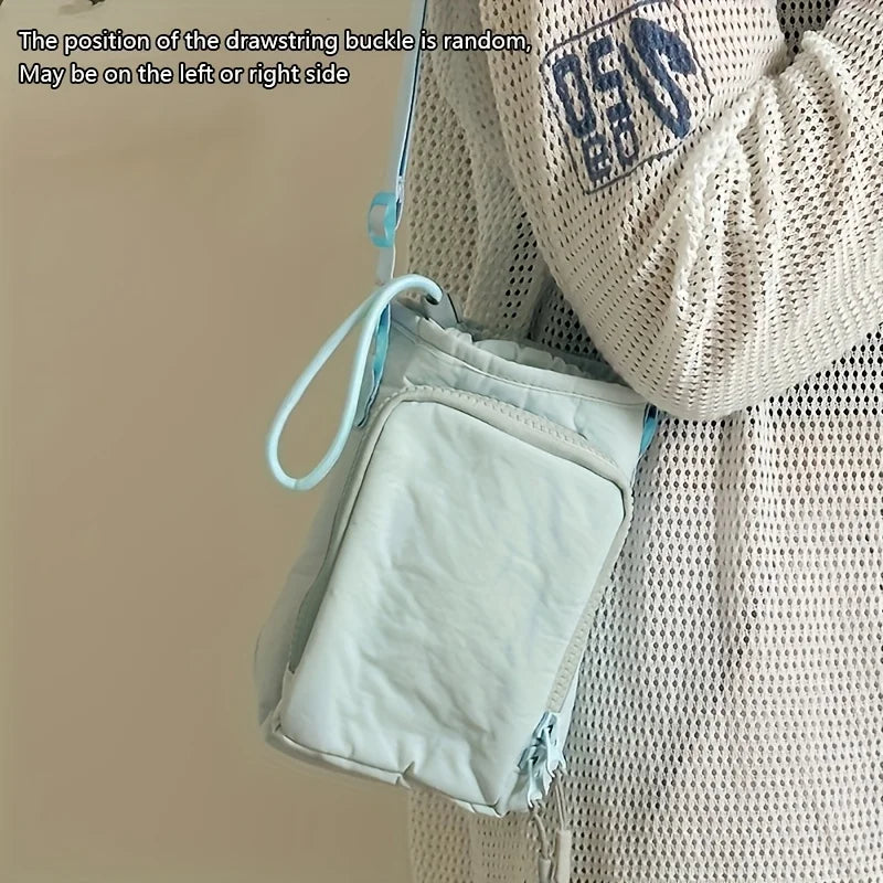 Portable Water Bottle Carrier Bag with Phone Pocket