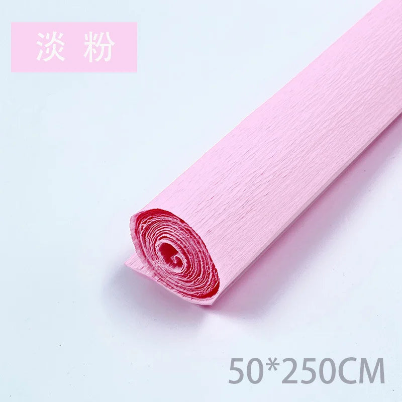 Handmade Crepe Paper Roll for DIY Paper Flowers